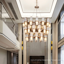 Modern White Indoor Hotel G9 Lamp Shade Chandelier